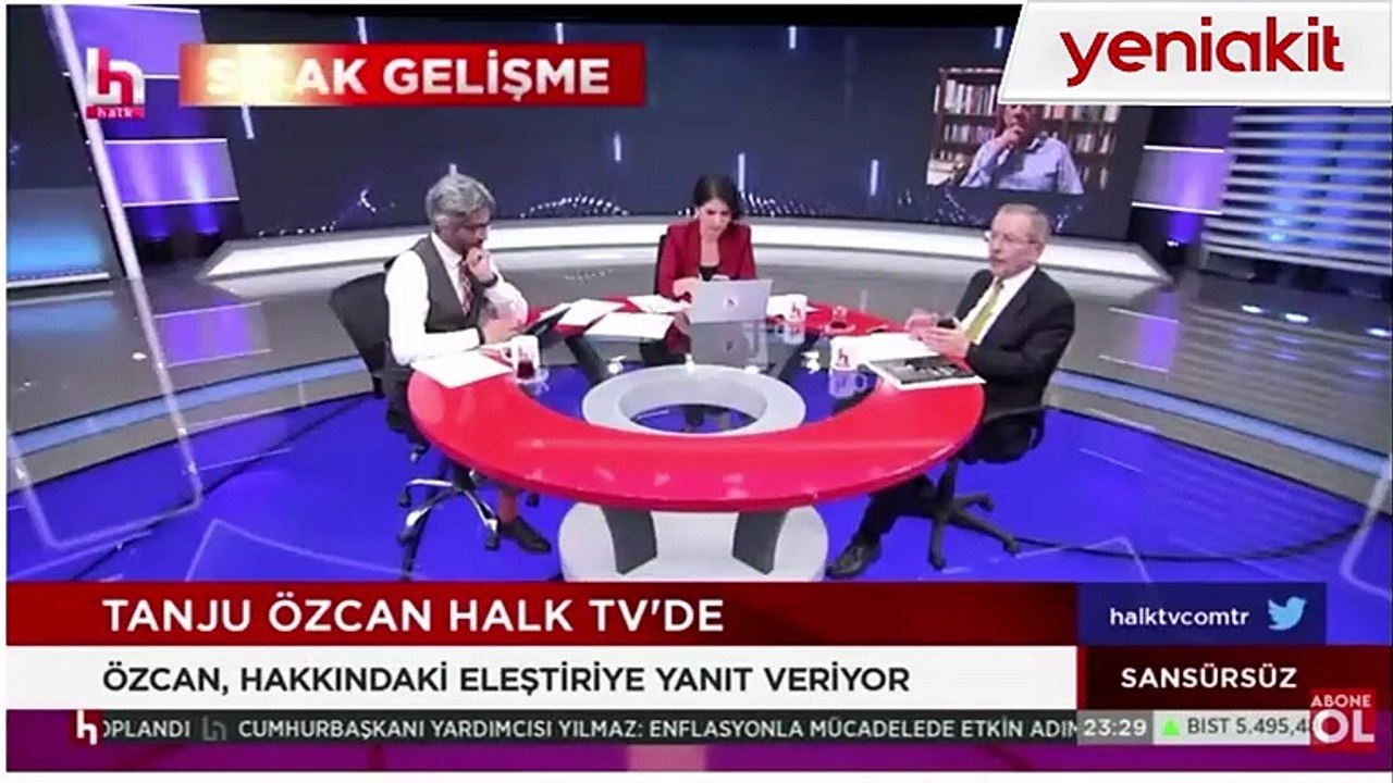 Tanju Özcan ve Abdüllatif Şener tartıştı: Sizin...