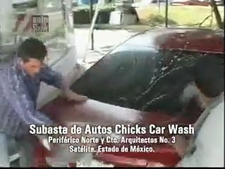Subasta De Autos Chicks Car Wash.flv