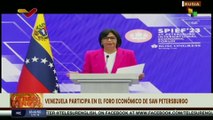 Venezuelan executive VP calls for the de-dollarisation of international trade