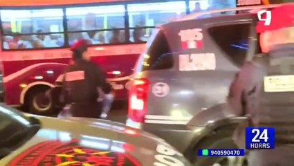 La Victoria: capturan a delincuentes armados tras balacera