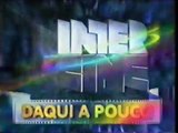 Chamada do Intercine com o filme O último dos moicanos (15-03-1999)