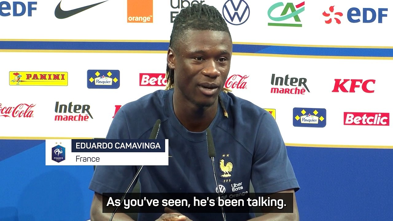 Camavinga gets grilled about Mbappe