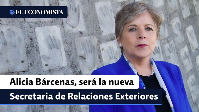AMLO anuncia que Alicia Bárcena será la nueva secretaria de Relaciones Exteriores