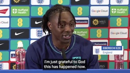 Eze grateful for 'wise' Hodgson following England call-up