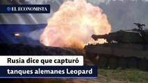 Rusia dice haber capturado tanques alemanes Leopard y vehículos Bradley de EU capturados en Ucrania