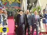 Despedida del Presidente de la República Islámica de Irán luego de su visita oficial a Venezuela