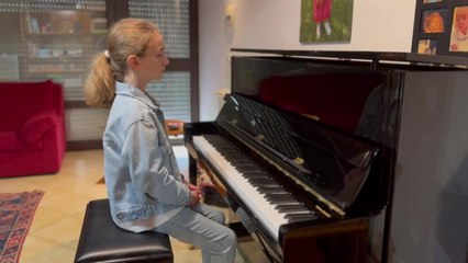 Chiara Di Liberto - Bach invention n°4. Paradisi Toccata, Schubert Impromptu hongroise