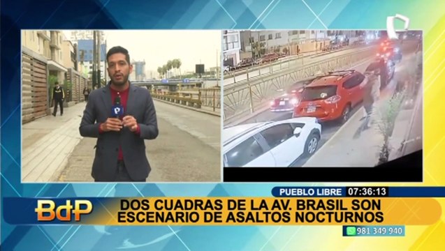 Inseguridad en av. Brasil: vecinos denuncian constantes robos en transitada vía