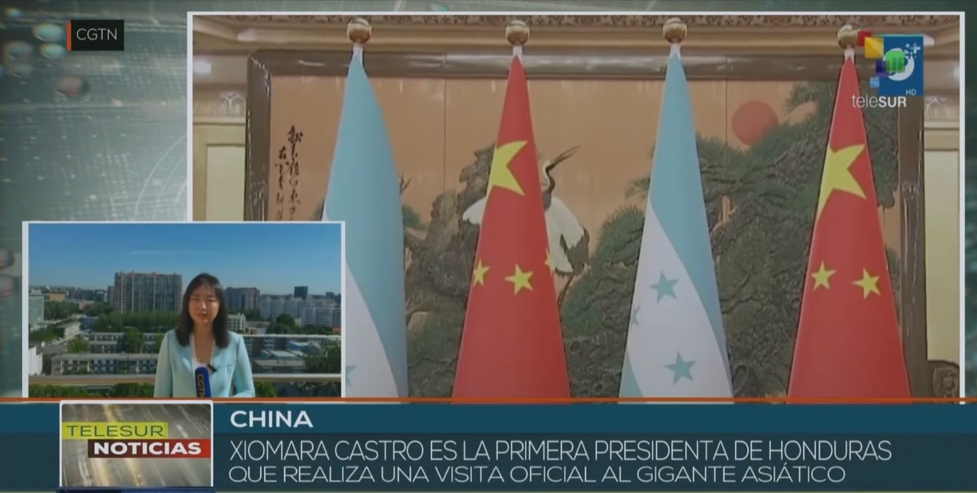 Presidenta de Honduras fomenta relaciones diplomáticas con China