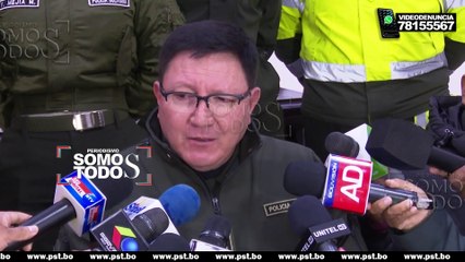INFORME DEL COMANDANTE DEPARTAMENTAL DE SCZ ERICK HOLGUÍN