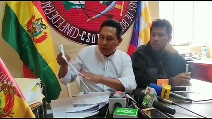 Csutcb denuncia que viceministro de Coca dirige presunta red de corrupción