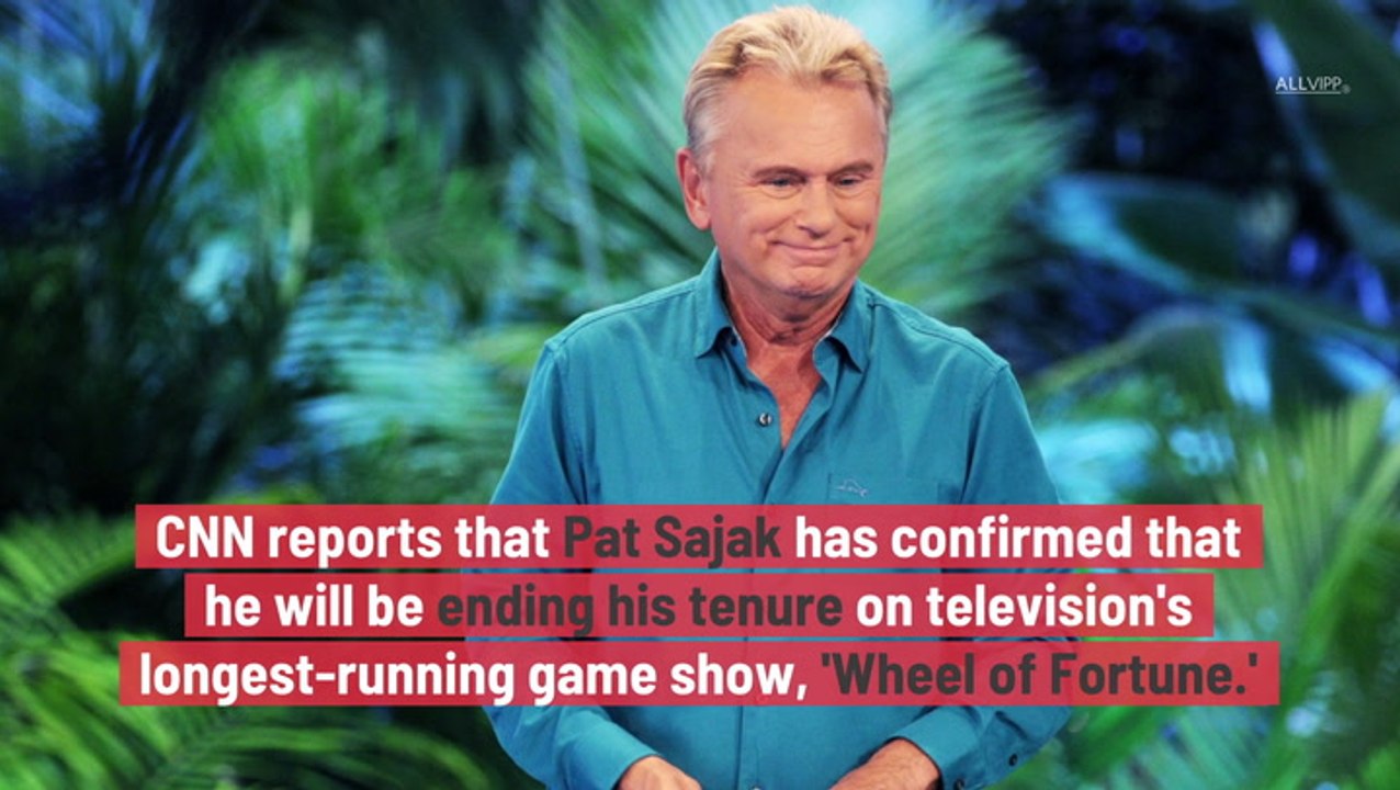 'Wheel of Fortune' Host Pat Sajak Will Leave The Show!