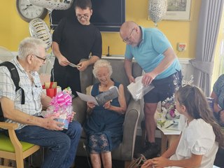 Beatrice Peters turns 100 - and still loves a gin