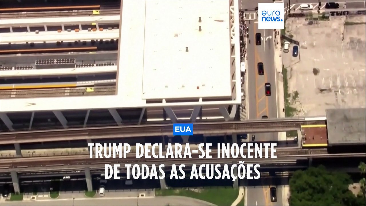 Trump declara-se "inocente" face às 37 acusações federais