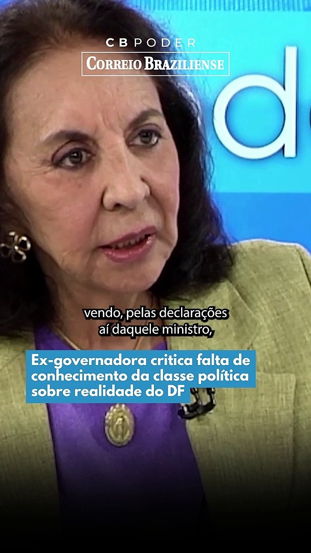 MARIA DE LOURDES ABADIA FALA AO CB.PODER