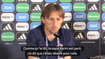 Croatie - Modric sur Benzema : “Chacun choisit sa propre voie”