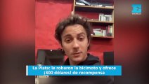 Le robaron la bicimoto y ofrece ¡300 dólares! de recompensa