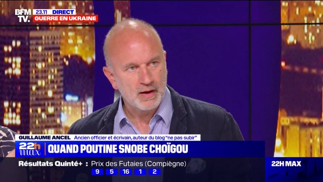 Guerre en Ukraine: On a l'impression que [Vladimir Poutine] essaye de rattraper la communication ultramoderne et performante de Zelensky , estime l'ancien officier Guillaume Ancel