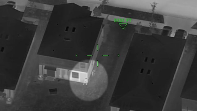 Police helicopter captures attempted home invasion during routine flight