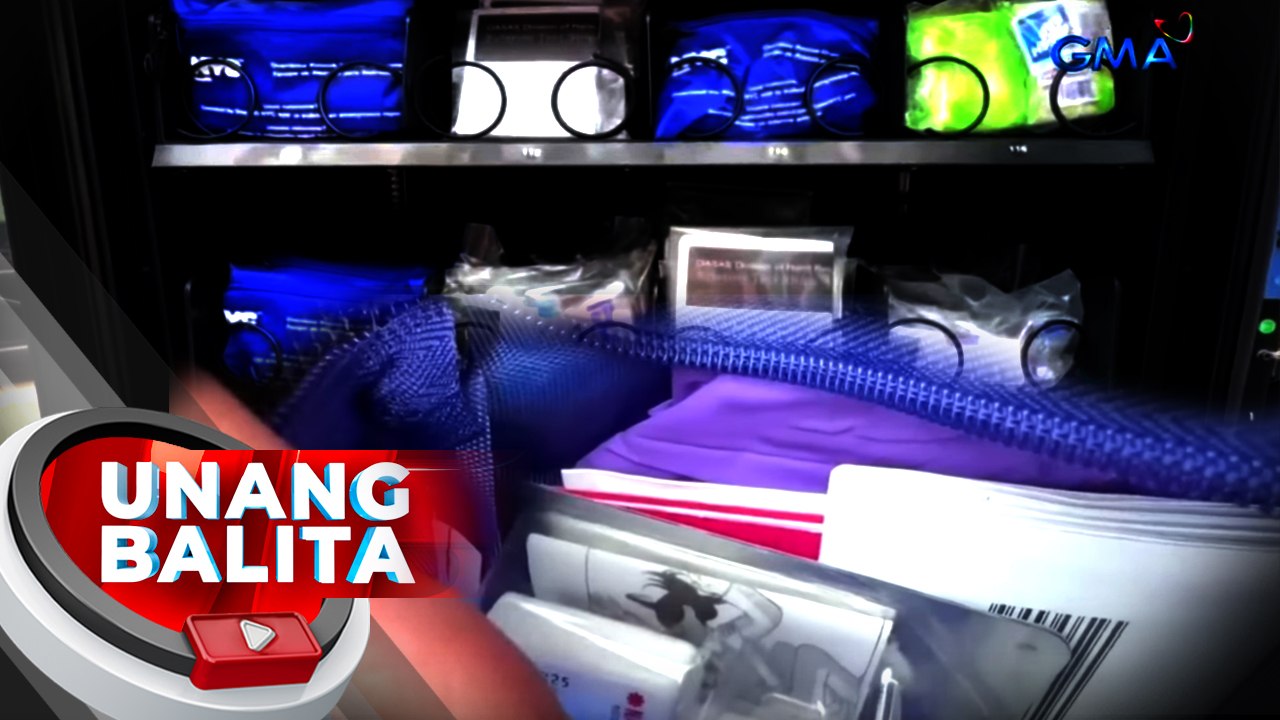 Vending machine na may libreng health products, inilunsad sa New York City sa Amerika | UB