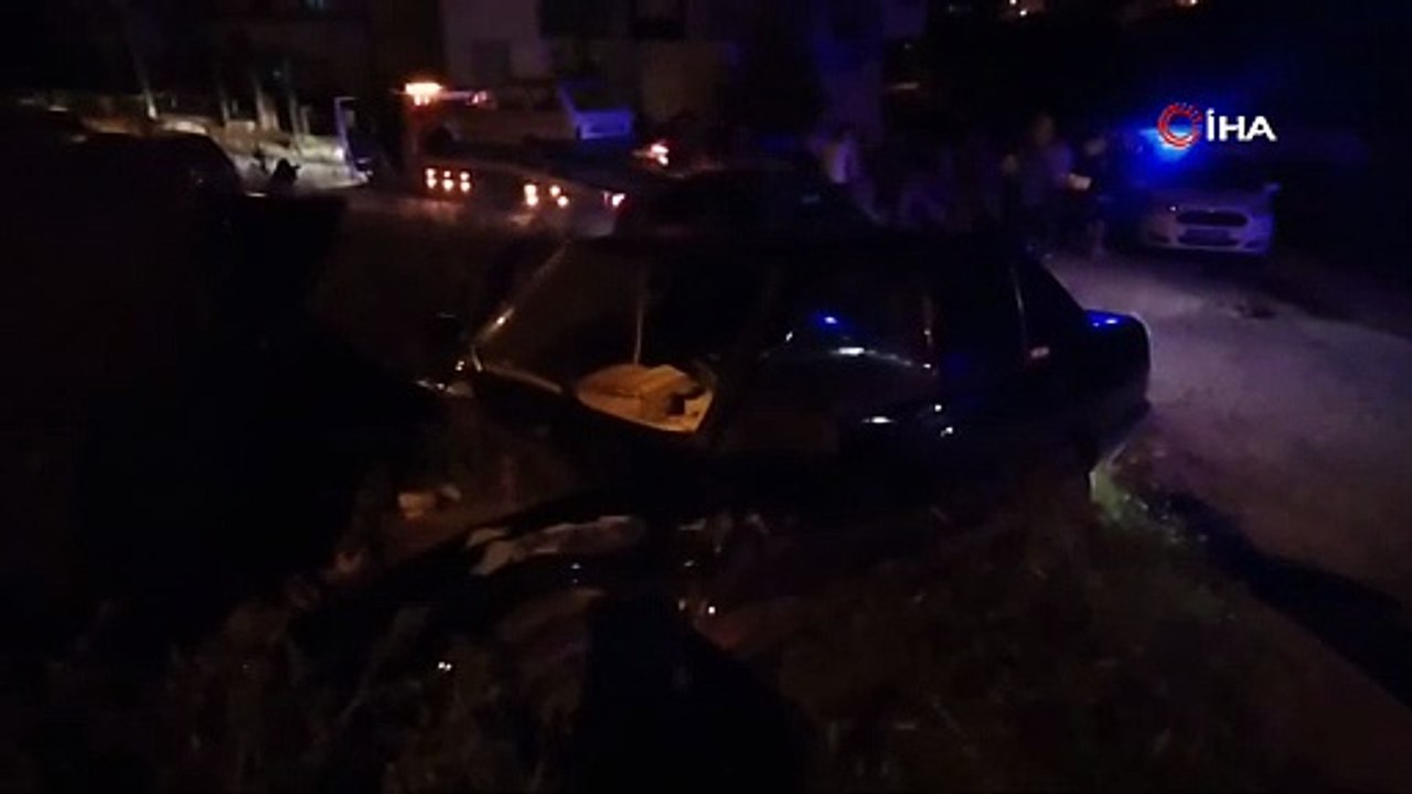 Çorum'da iki otomobil çarpıştı: 1 yaralı
