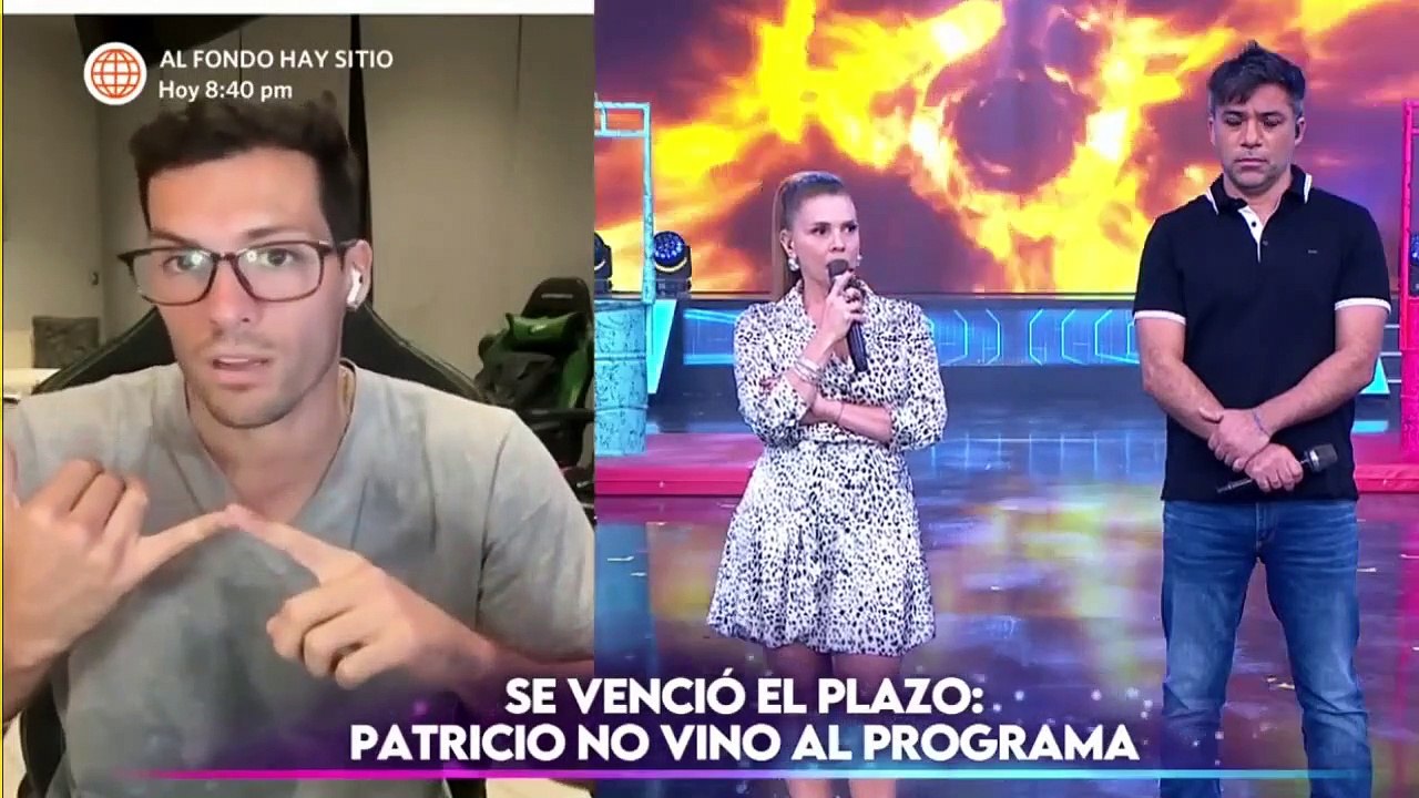 Patricio Parodi recibió una carta notarial de la producción de EEG tras eliminación Hablé con mis abogados