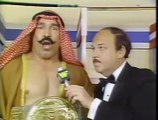 Hulk Hogan vs. Iron Sheik for the WWF Title