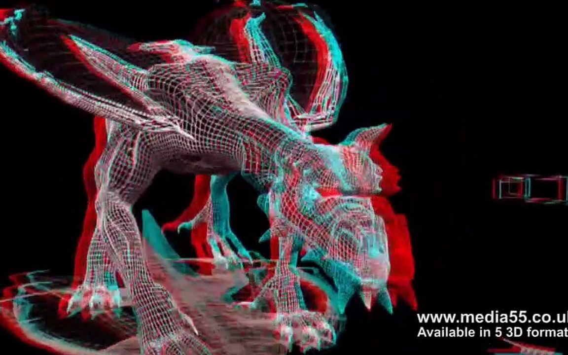 Dragon in 3D - HD 720p