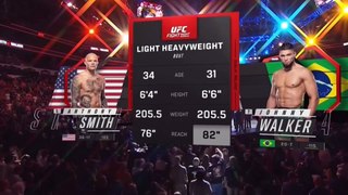 Johnny Walker Vs Anthony Smith Full Fight Highlights