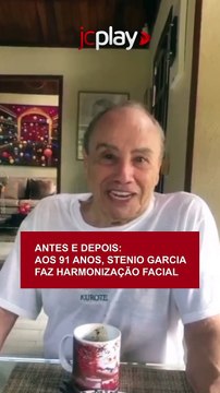 ANTES E DEPOIS: STÊNIO GARCIA faz HARMONIZAÇÃO FACIAL aos 91 ANOS