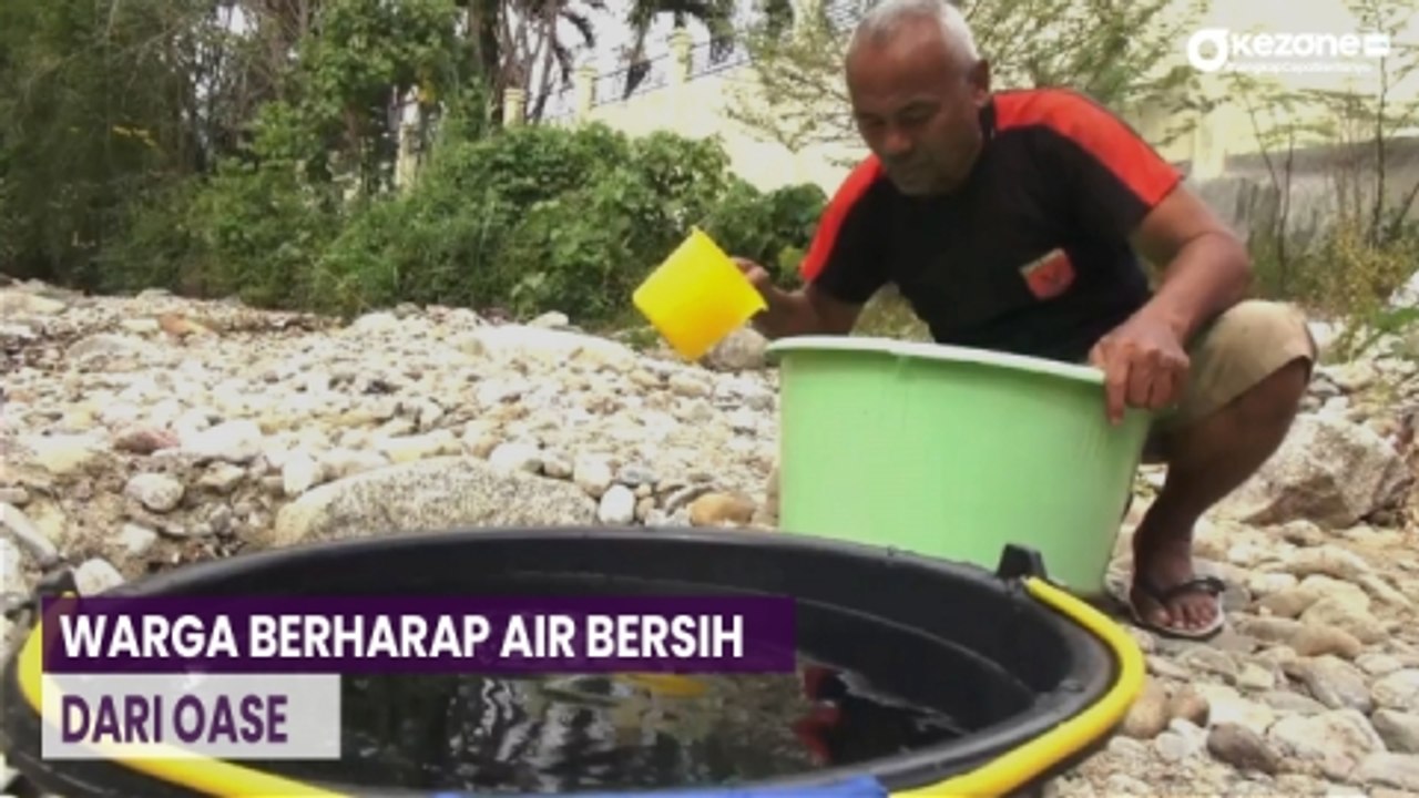 Warga Mandailing Natal Berharap Air Bersih dari Oase Akibat Kemarau Panjang