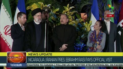 Iranian President pays tribute to Nicaraguan heroes