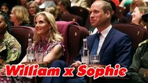 Prince William joins Duchess Sophie in a very rare joint event