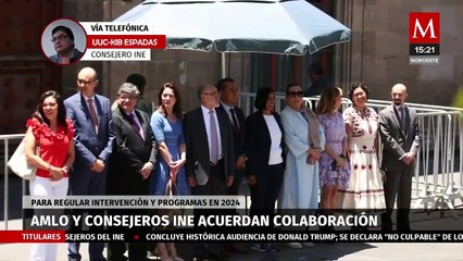 ¿Qué pasó en la reunión de los consejeros del INE con AMLO?