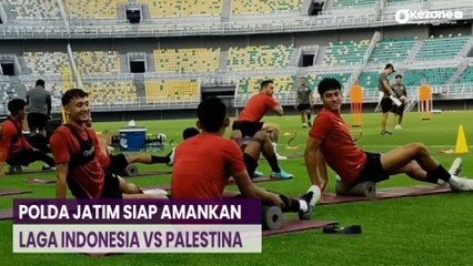 Jelang Laga Timnas Indonesia Vs Palestina Sore Nanti, Polda Jatim Siapkan 4.508 Personel
