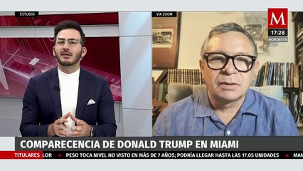 Donald Trump puede quedar inhabilitado si resulta culpable: Erick Fernández