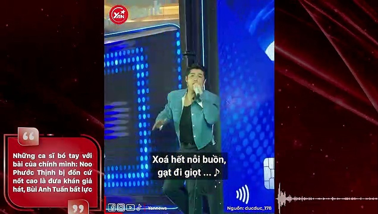 Những ca sĩ bó tay với bài của chính mình: Noo Phước Thịnh bị đồn cứ nốt cao là đưa khán giả hát, Bùi Anh Tuấn bất lực