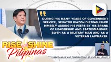 PBBM, nagpaabot ng pakikiramay sa naulilang pamilya ni dating Sen. Rodolfo Biazon