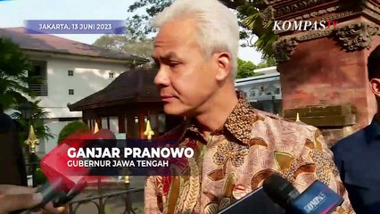 Ganjar Beber Isi Pertemuan dengan Jokowi di Istana