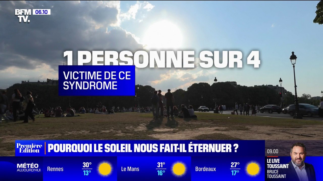 Pourquoi le soleil nous fait-il éternuer?