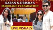 Sunny Deol's Son Karan Deol & Drisha's Grand Wedding Preparation | LIVE Visuals