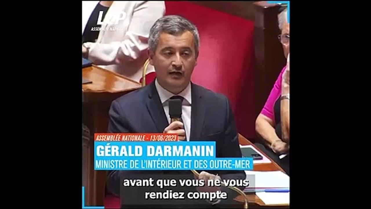 Gérald Darmanin met violemment en cause les propos du Rassemblement National après l'attaque d'Annecy : "C'est le dégout qui nous inspire quand vous parlez de ce sujet"