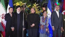 Presidente de Irán llega a Nicaragua para hablar con Ortega