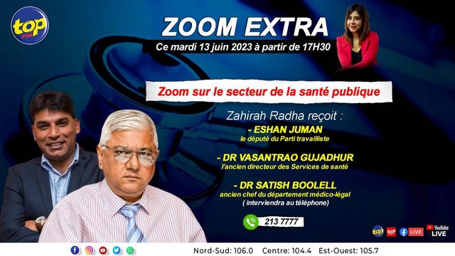 Zoom Extra : Zahirah Radha reçoit Eshan Juman et Dr Vasantrao Gujadhur_0