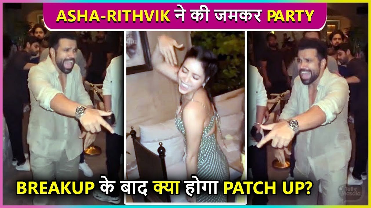 "Asha Negi Parties With Ex-Boyfriend Rithvik Dhanjani, Video Goes Viral  "