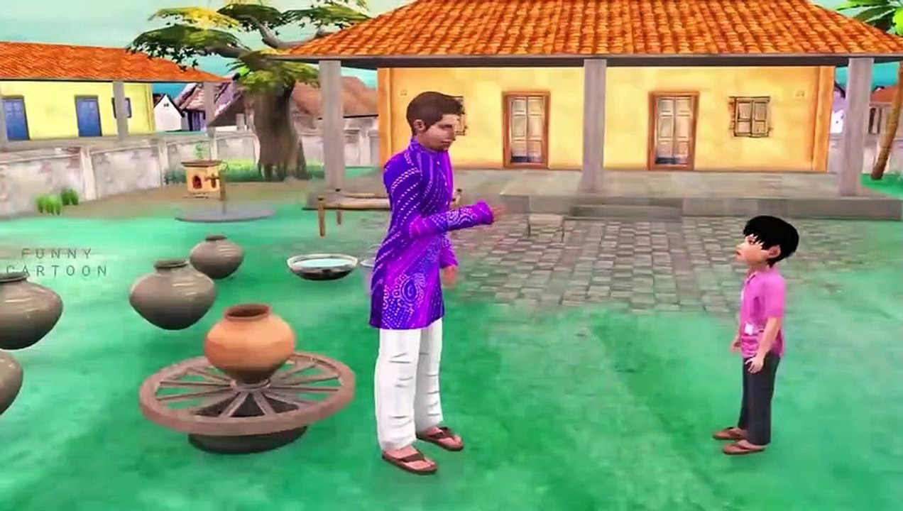 AC Jugad - Fukat May Banaya AC - Bache ka dimag - cartoon - funny cartoon - moral stories - stories