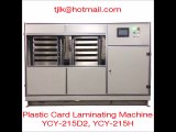 PVC card lamination machine YCY-215H