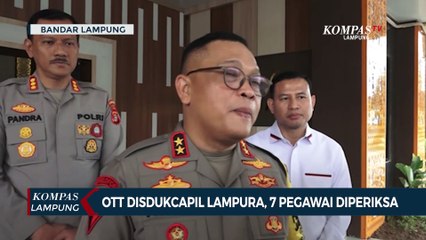 Disdukcapil Lampung Utara Kena OTT, 7 Pegawai Diperiksa