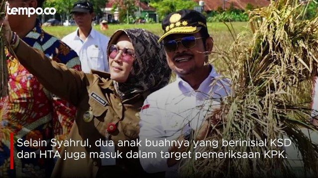 KPK Selidiki Dugaan Korupsi yang menyeret Menteri Pertanian Syahrul Yasin Limpo