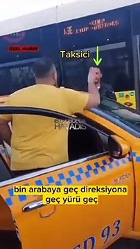 Yolcu beğenmeyen taksici neye uğradığını şaşırdı! Döve döve gidecekleri yere kadar götürüldü